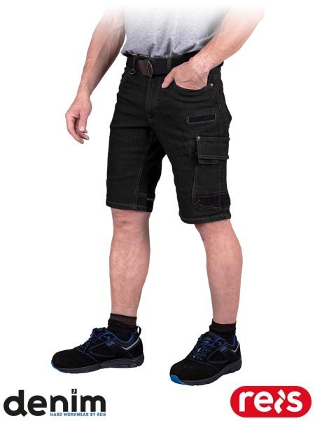 SPODNIE ROBOCZE KRÓTKIE JEANS303 REIS spodenki JEANSOWE