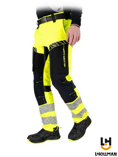 SPODNIE ROBOCZE ELASTAN ODBLASKOWE DO PASA RAUTEX SPODNIE ROBOCZE ELASTAN ODBLASKOWE DO PASA RAUTEX